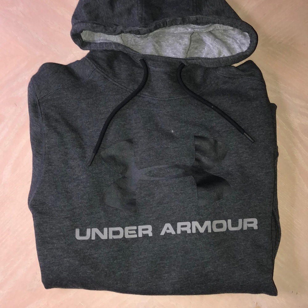 UNDER ARMOUR dark grey hoodie
